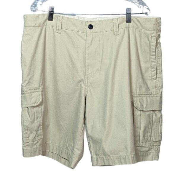 Tommy Hilfiger Other - TOMMY HILFIGER Classic Fit Cotton Twill Cargo Shorts Khaki Size 38